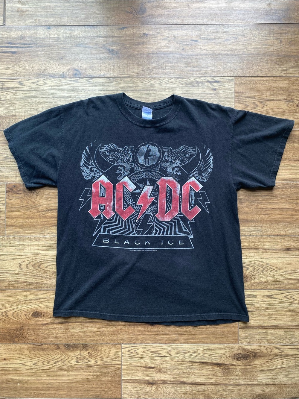 2008 AC/DC Black Ice Shirt